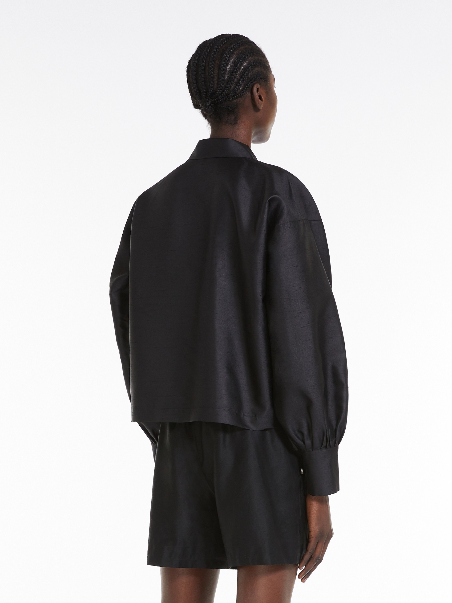 CALLAS Shantung silk and cotton shirt - 4