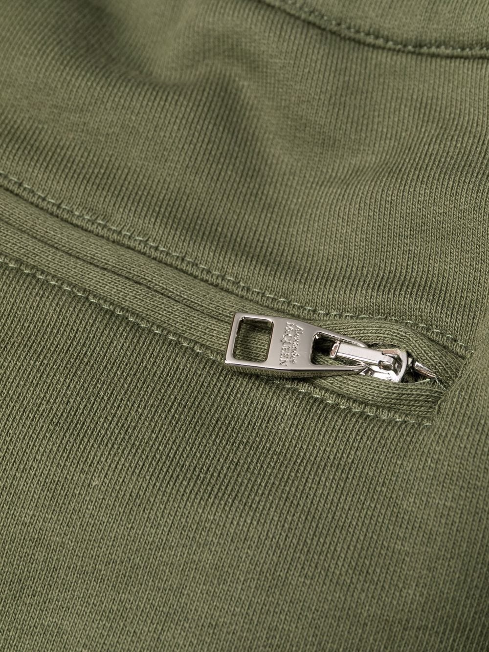 LOGO PRINT TAPERED TRACK TROUSERS - 3