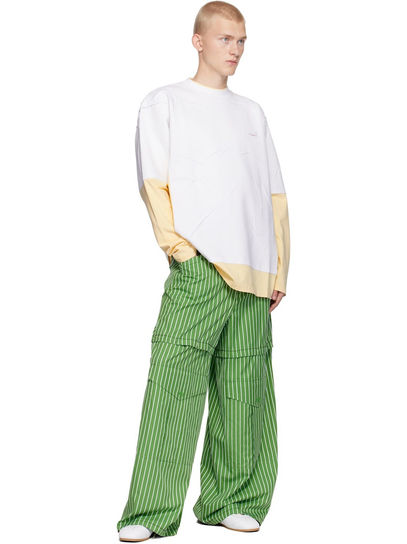 Marni Beige & White Double Layered T-shirt outlook