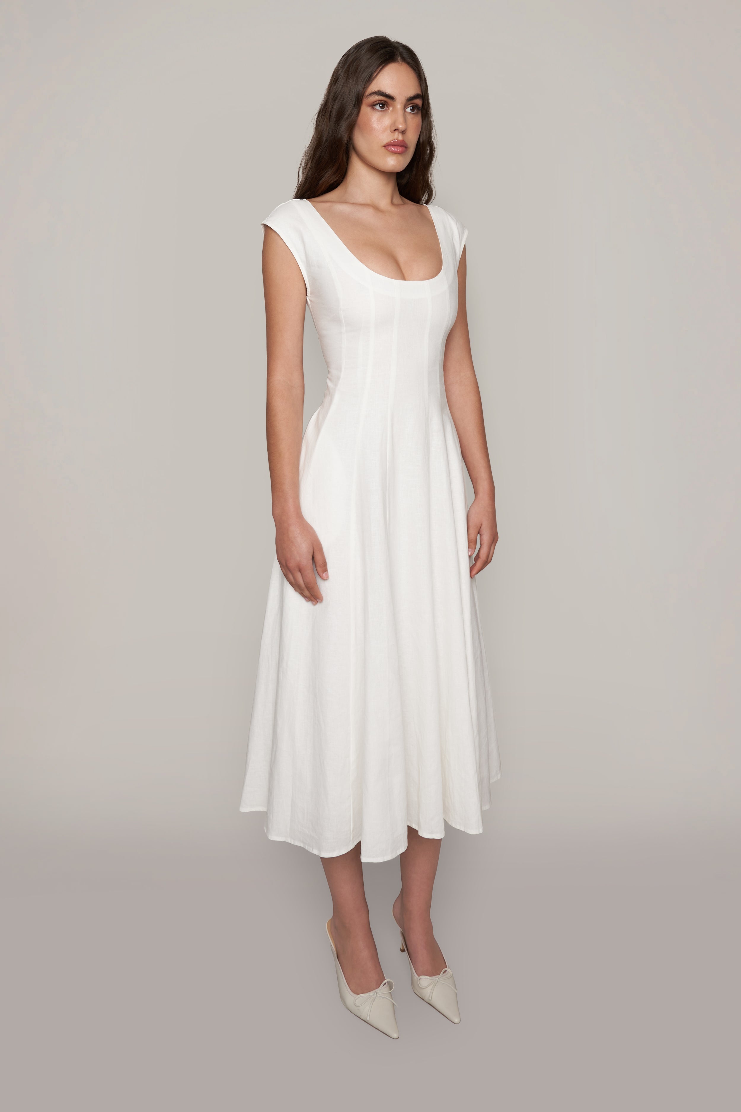 【関税込み】GUIZIO イエロー Leila ミディアムワンピース Leila Dress – Guizio