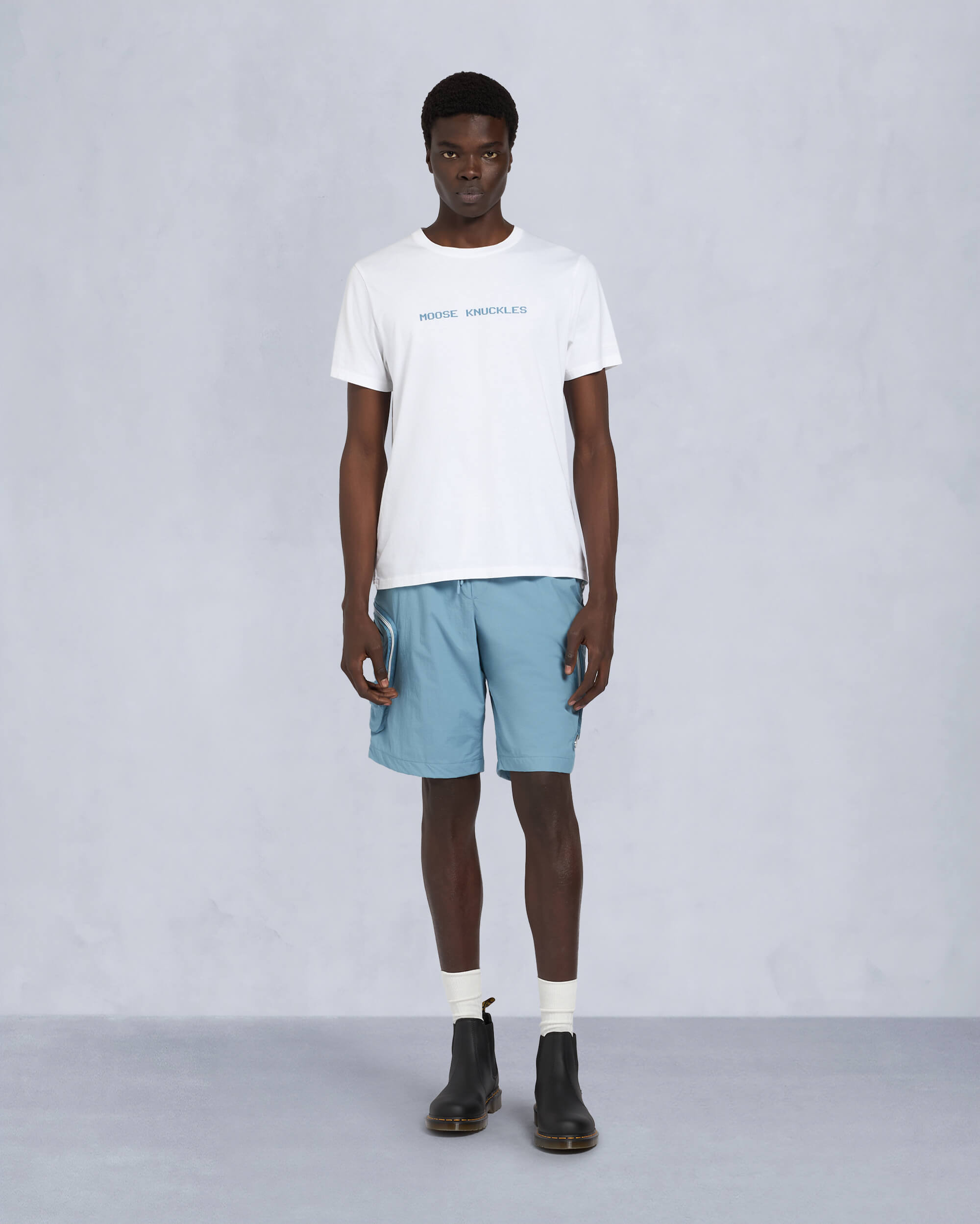 TRISTAN CRINKLE DRAWSTRING SHORTS - 2