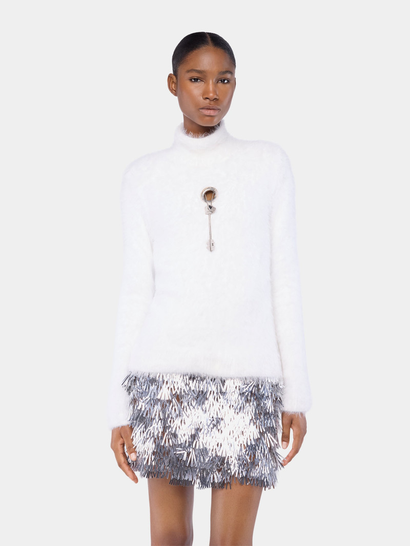 TURTLE-NECK TOP IN BRUSHED KNIT 5