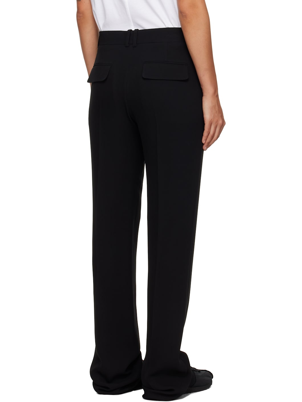 Black Selvie Trousers - 3