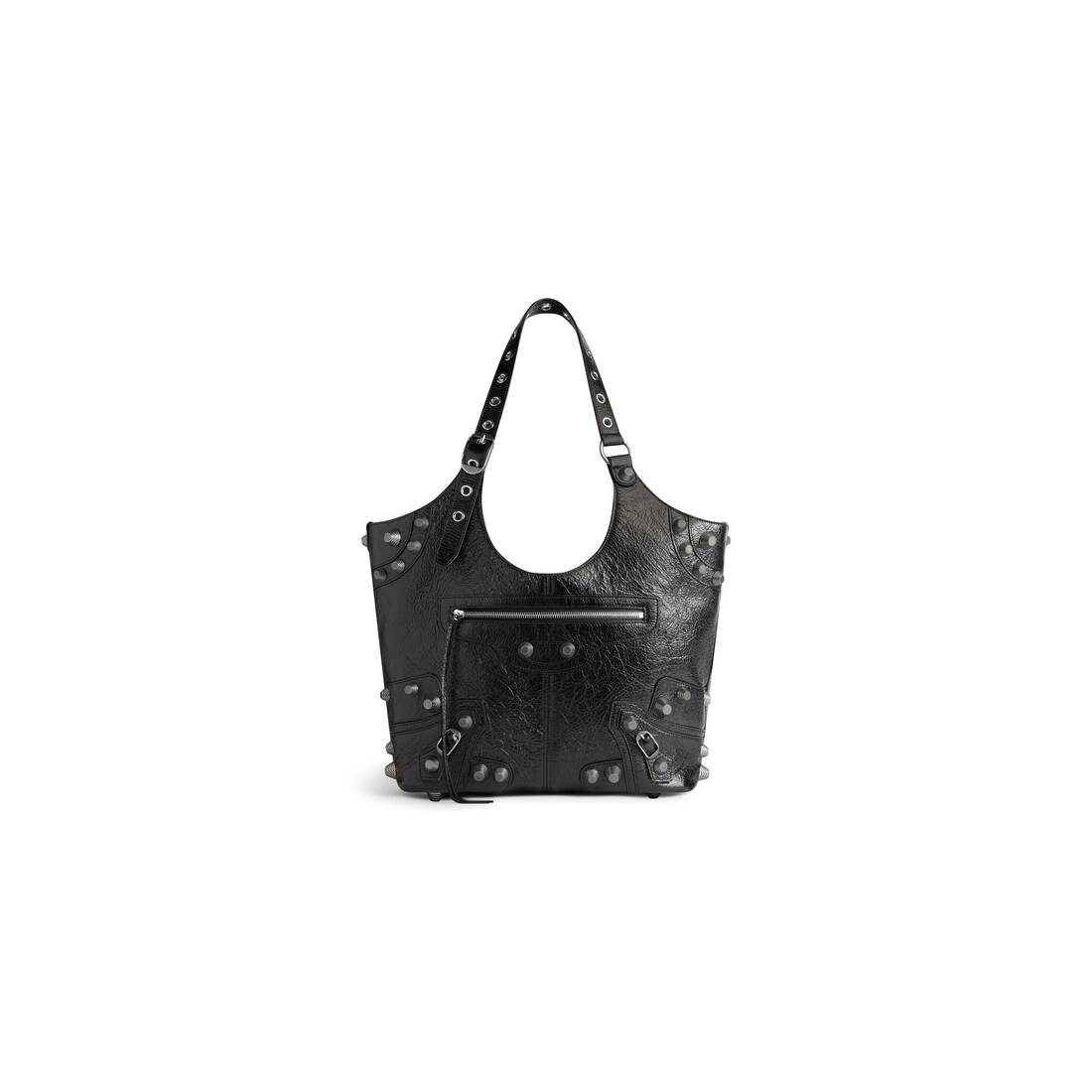 Women's Le Cagole Medium Carry All Bag in Black - 1
