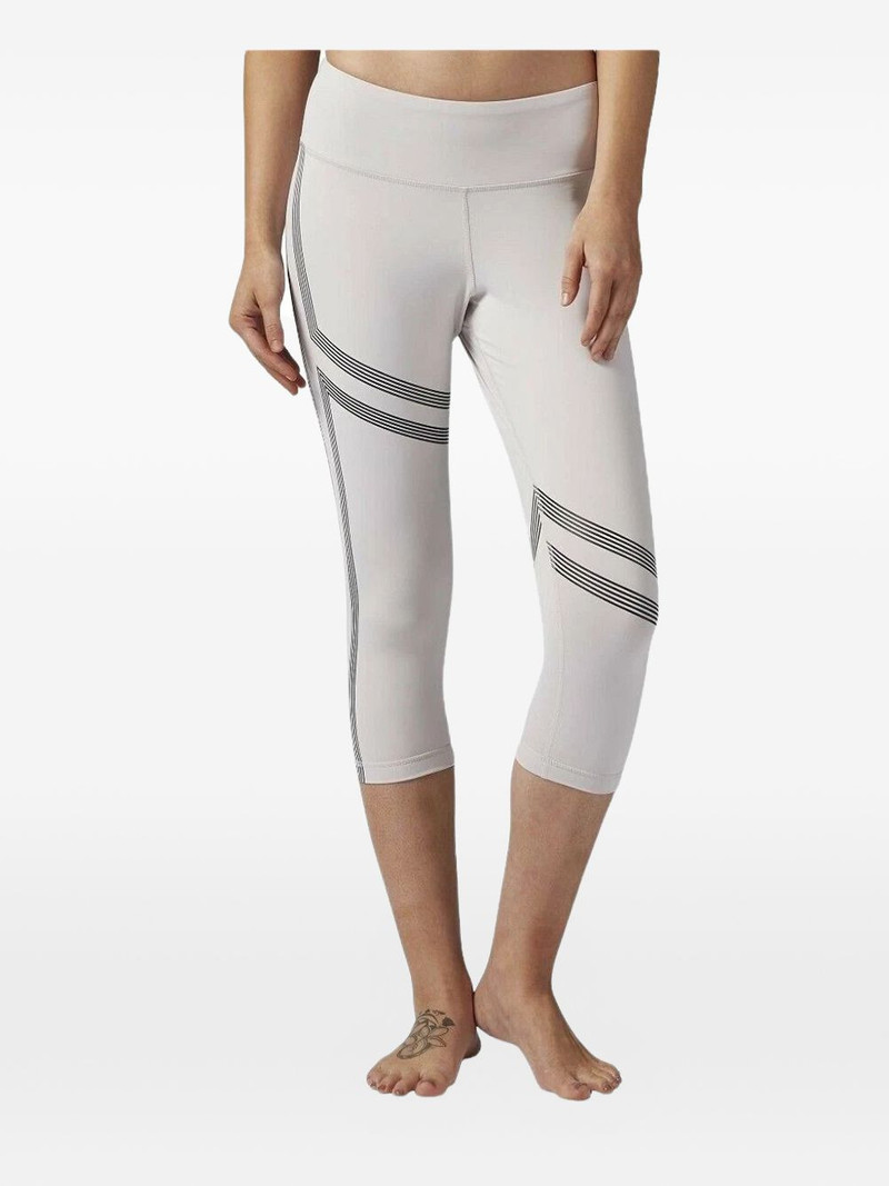linear three-quarter leggings 1
