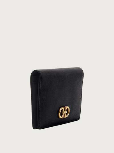 FERRAGAMO Gancini continental wallet outlook