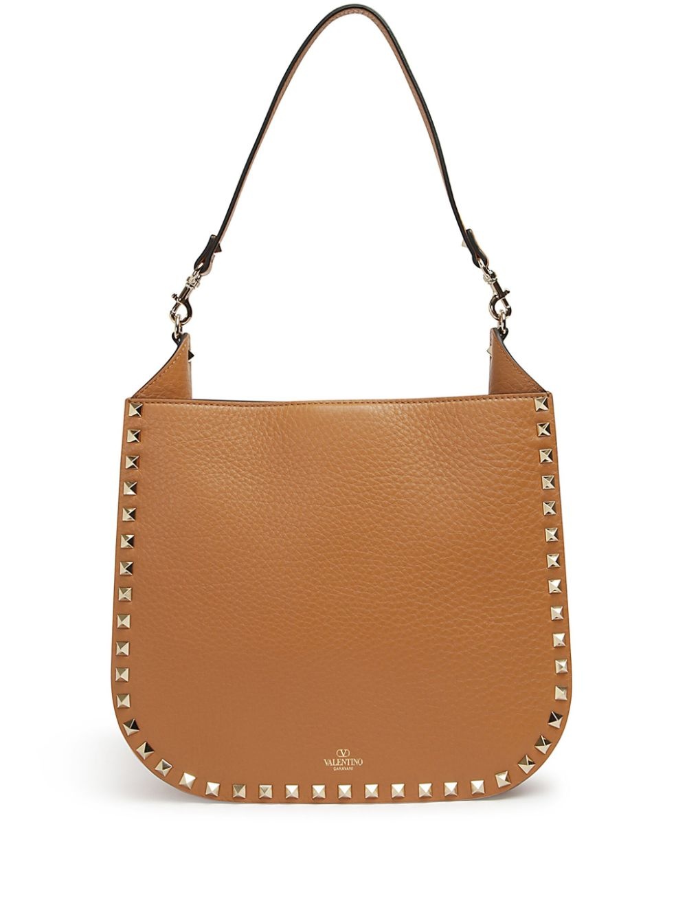 Rockstud leather shoulder bag - 1