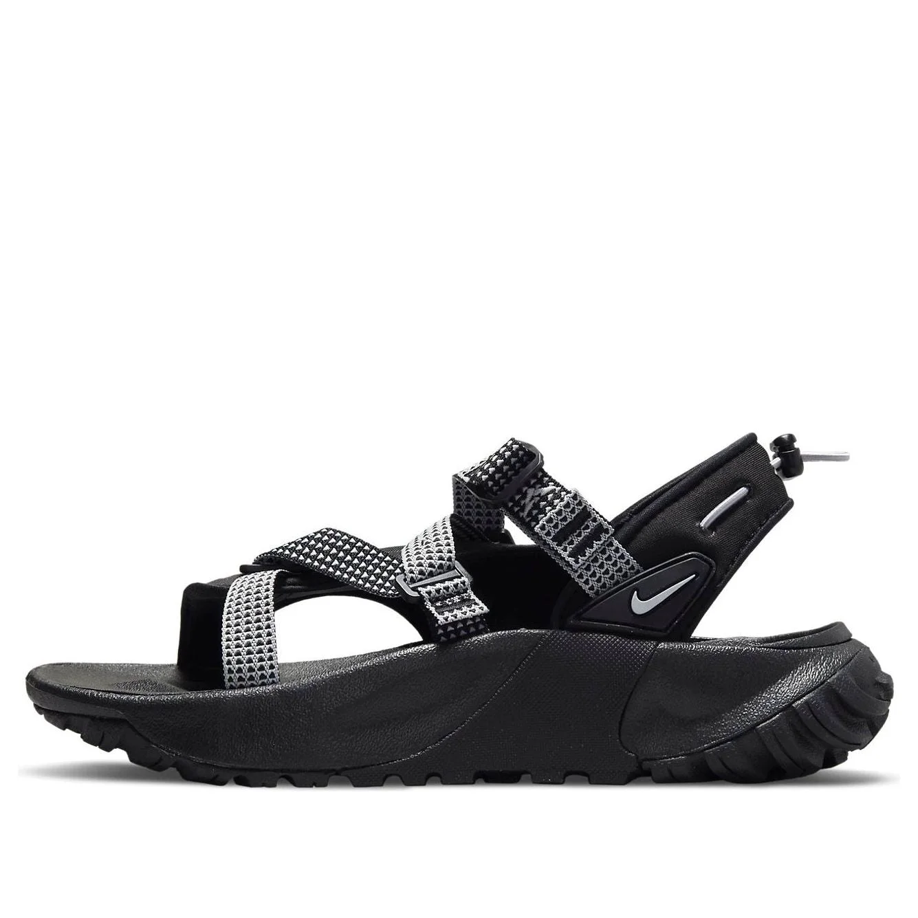 (WMNS) Nike Oneonta Sandal 'Black Pure Platinum' DJ6602-001 - 1