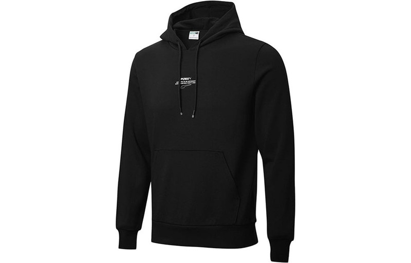 PUMA Avenir Graphic Hoodies 'Black' 530020-01 - 1