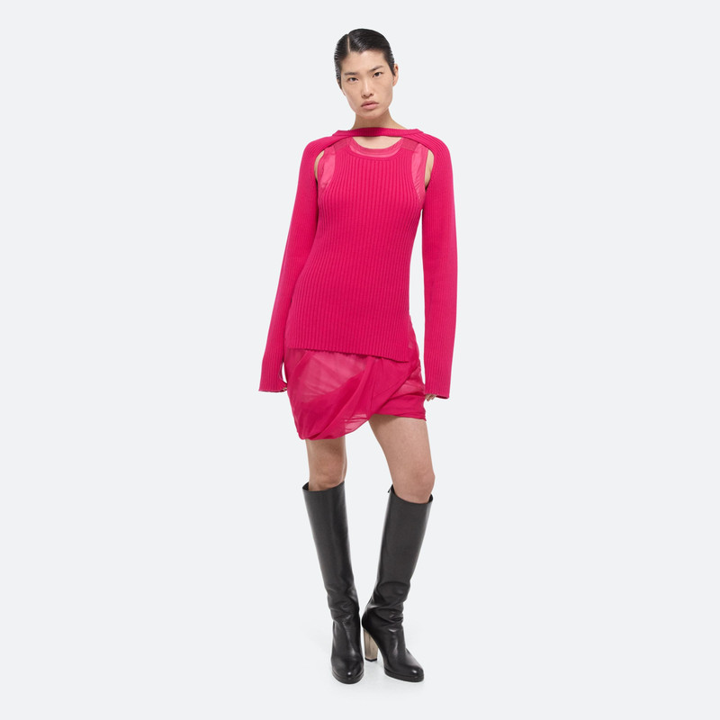 Helmut Lang SILK BUBBLE DRESS outlook