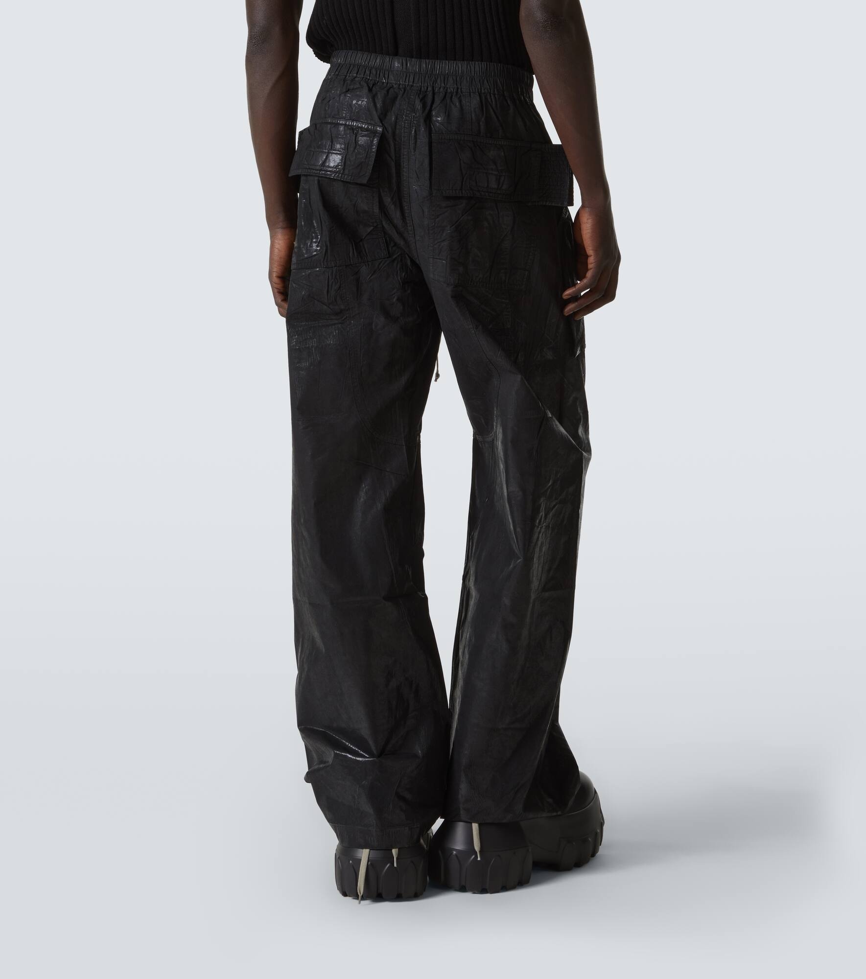 Cotton jersey sweatpants - 4