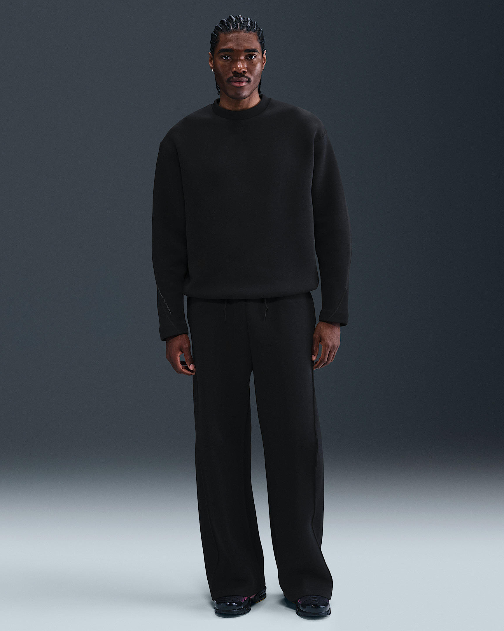 Nike Tech Men's Fleece Loose Fit Crew - 4