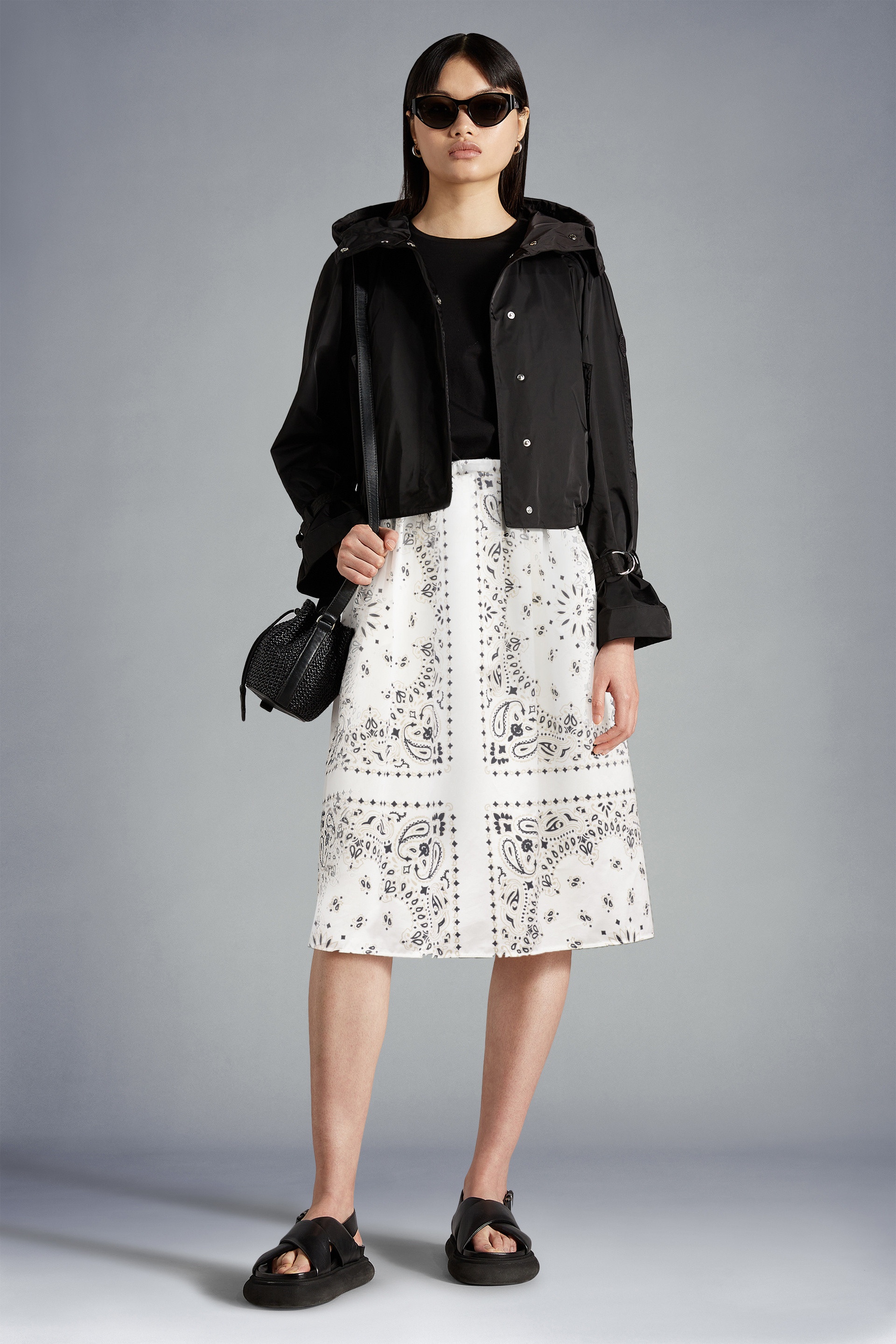Bandana Print Midi Skirt - 2