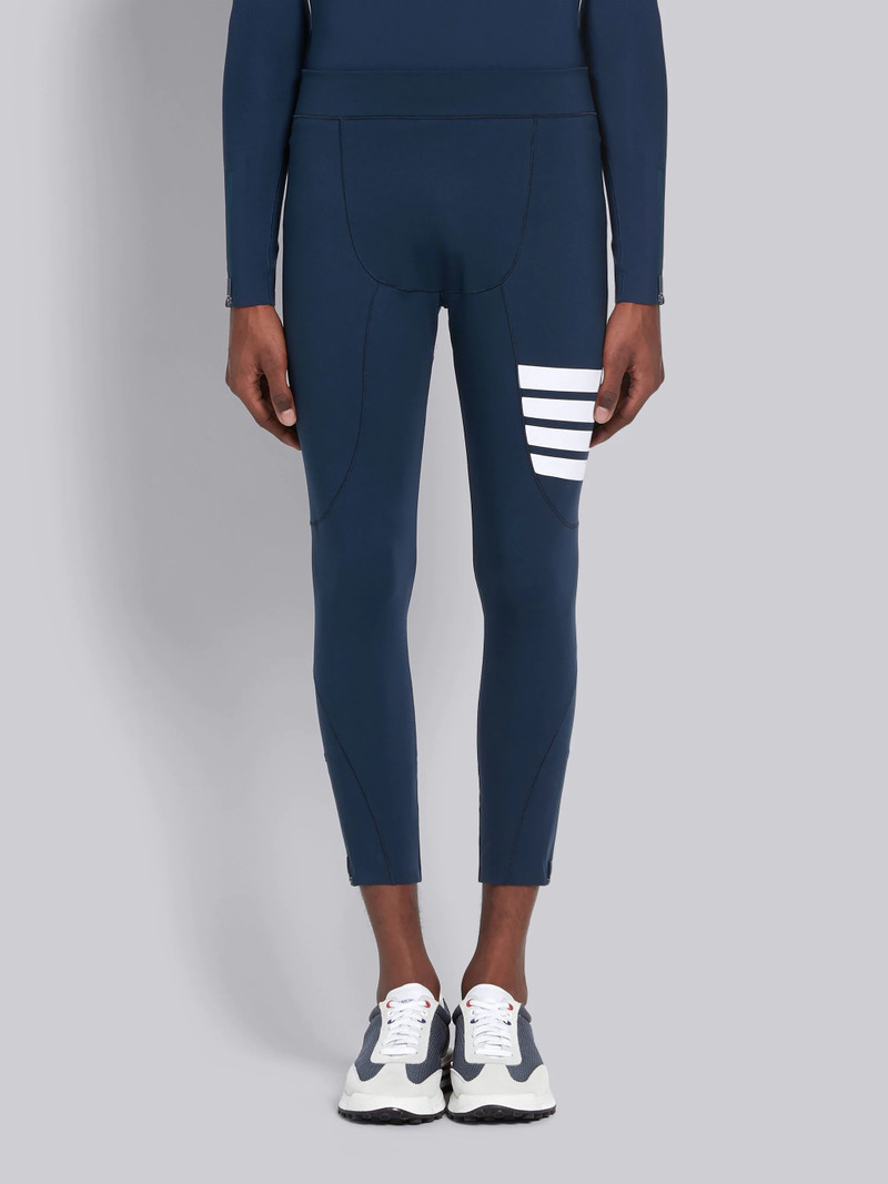 Navy Lightweight Compression Tech 4-Bar Tights 1