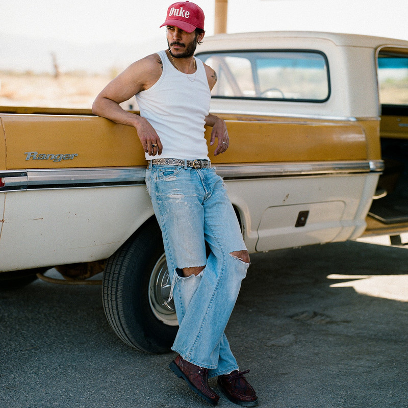 DUKE + DEXTER Moby Burgundy Snake Boot - Men's outlook