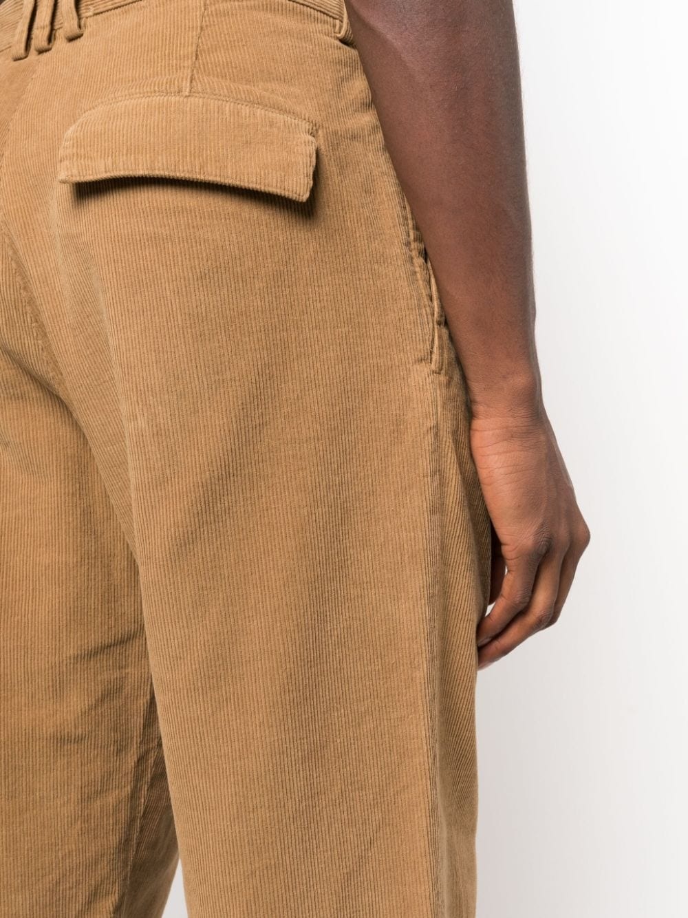 corduroy straight-leg trousers - 5
