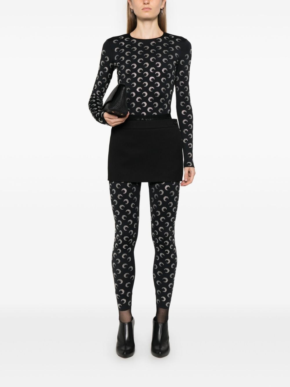 Crescent Moon-embellished top - 2