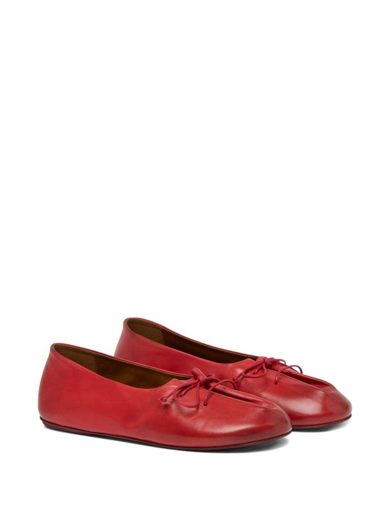 Marsèll Girella lace-up round-toe ballet flats outlook