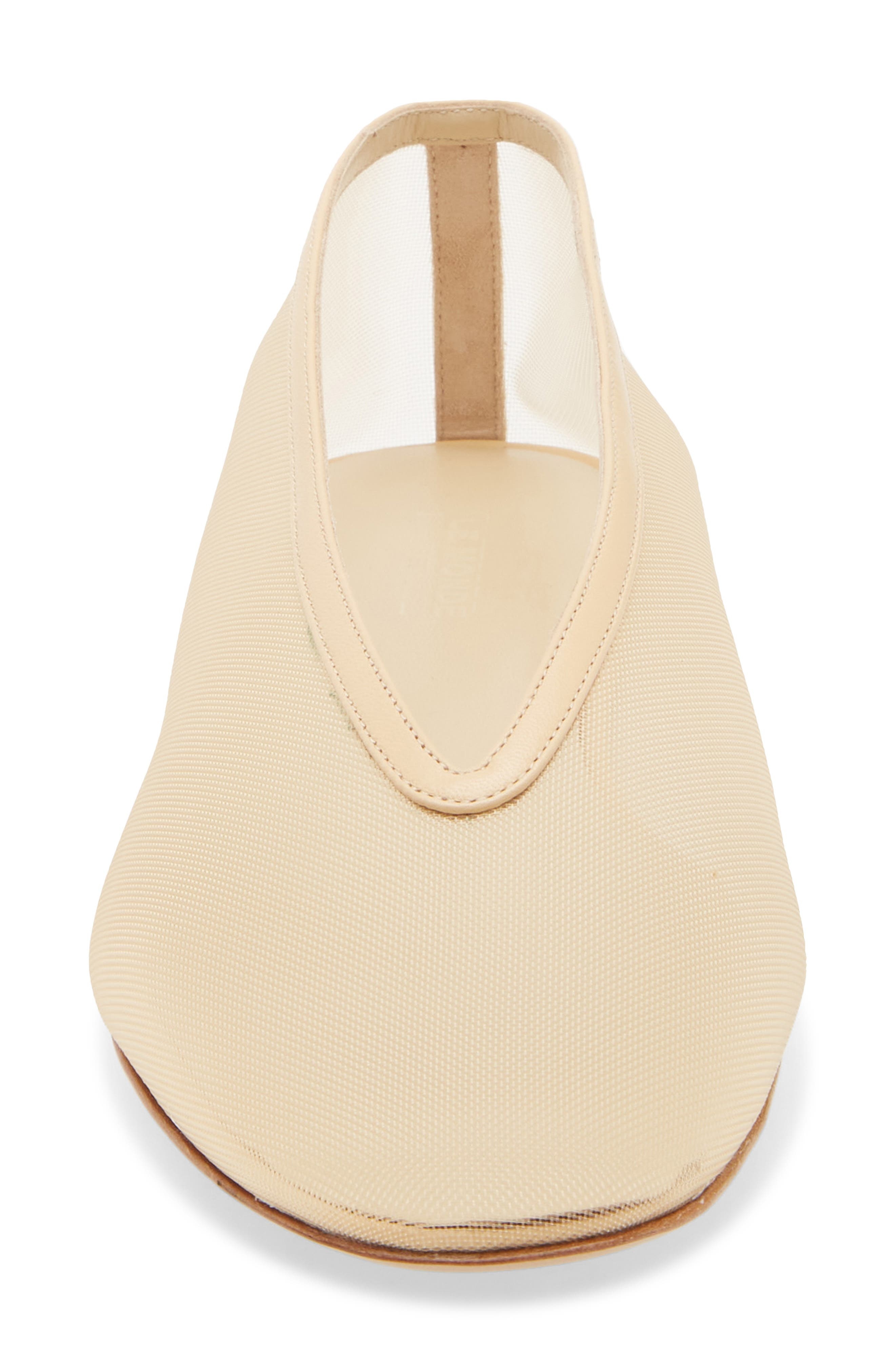 Le Monde Beryl Luna Mesh Ballet Flat in Sand at Nordstrom - 4