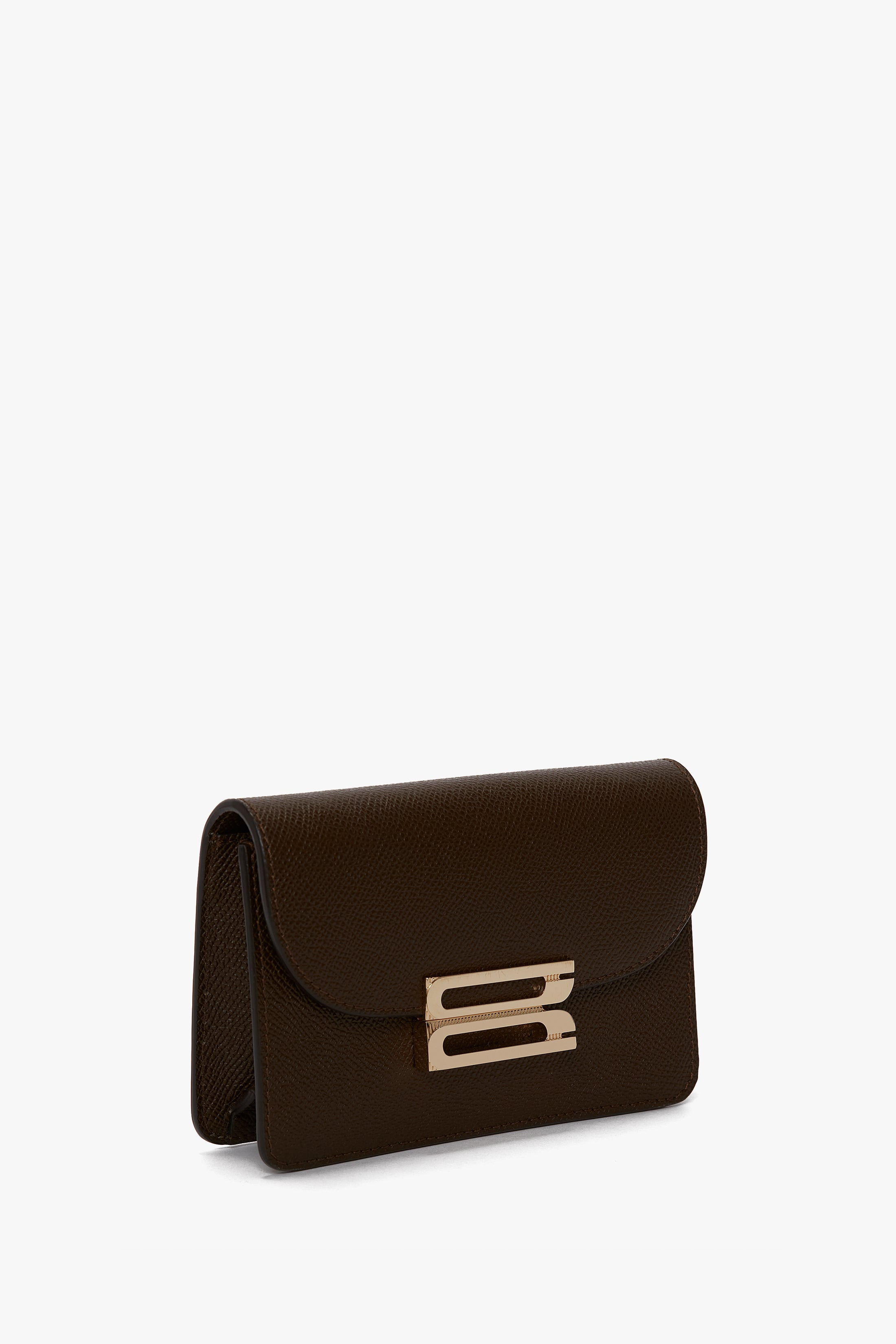 Nano Dorian Bag In Khaki Grained Leather - 2