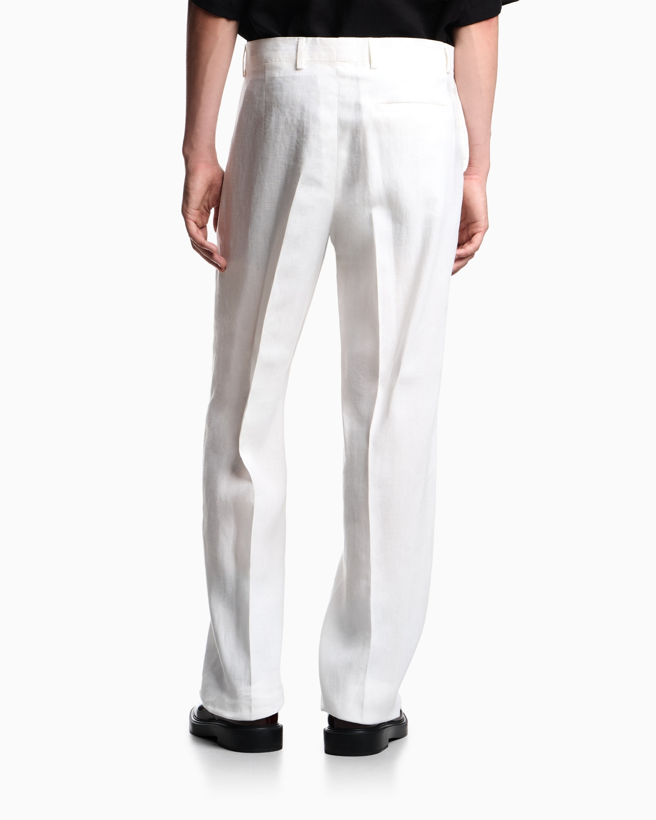 PURE LINEN TROUSERS - 3