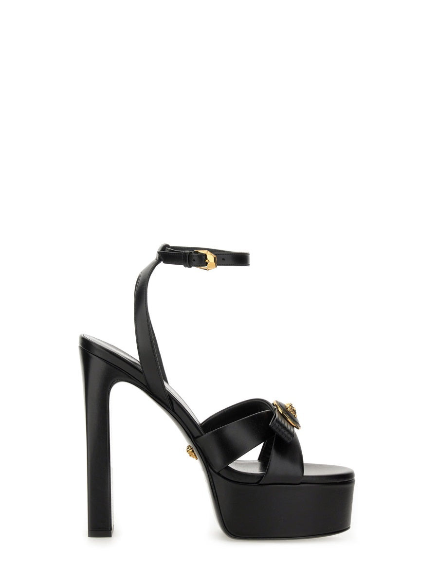 Versace Women Sandal "Gianni Ribbon" - 1