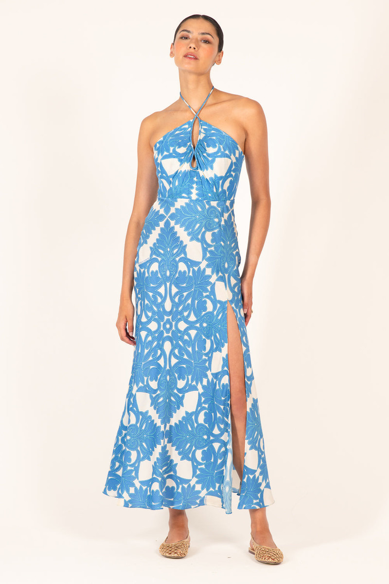 Long Dress Stella - Blue Mantra 3