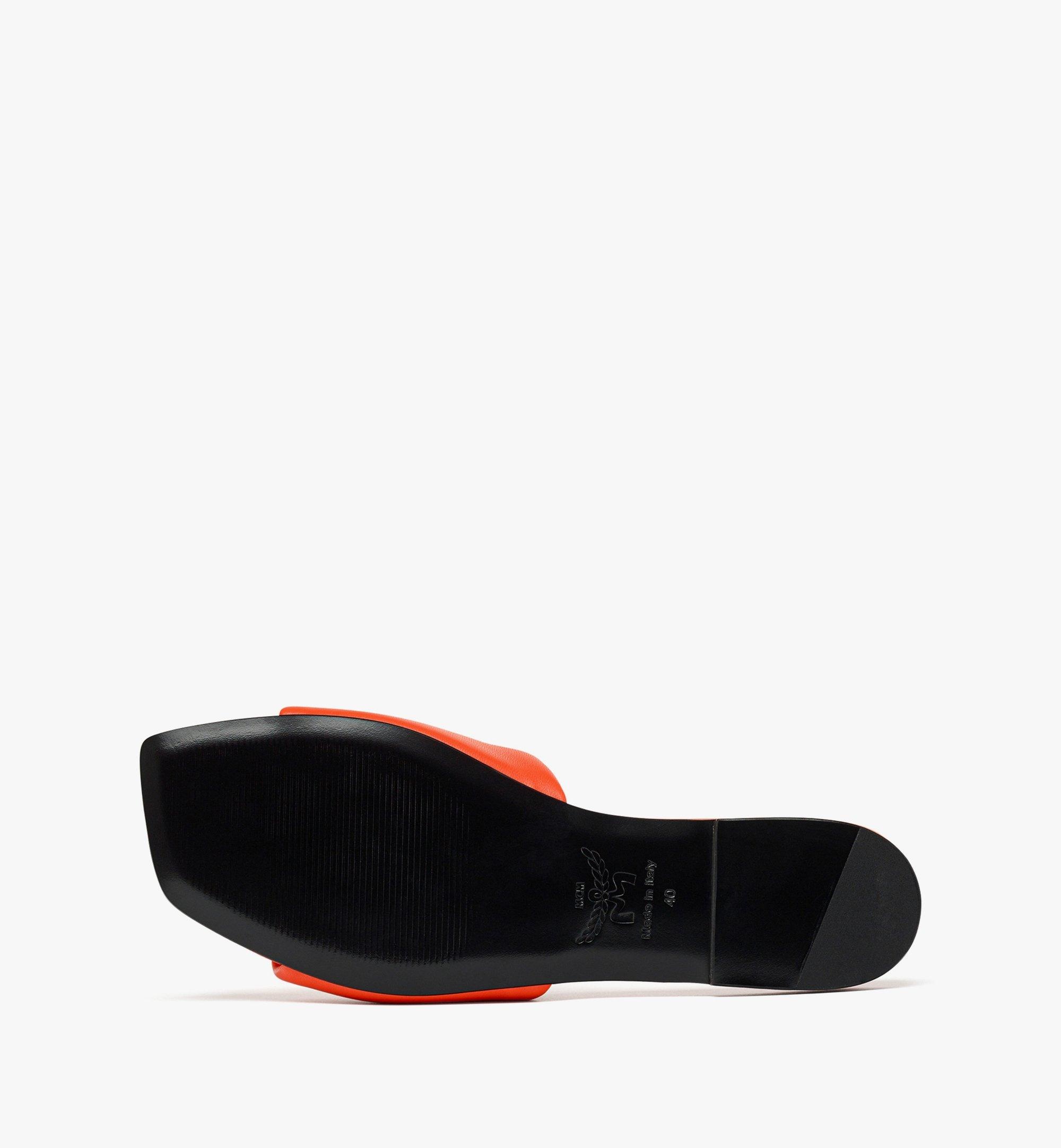 Laurel Flat Sandals in Lamb Leather - 4
