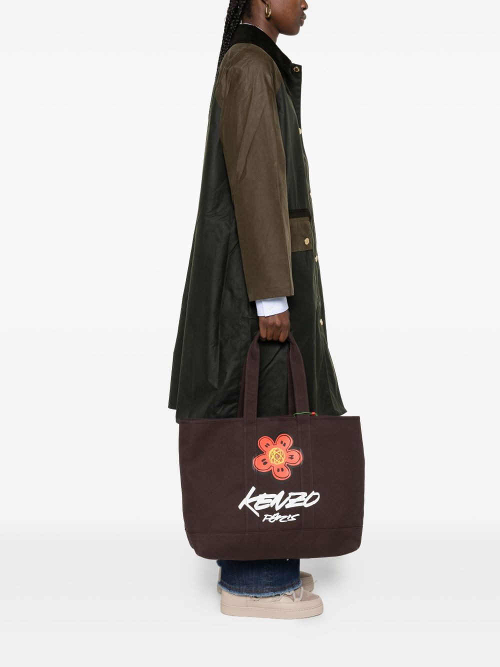 x Futura 2000 Kenzo Utility Boke flower-print tote bag - 2