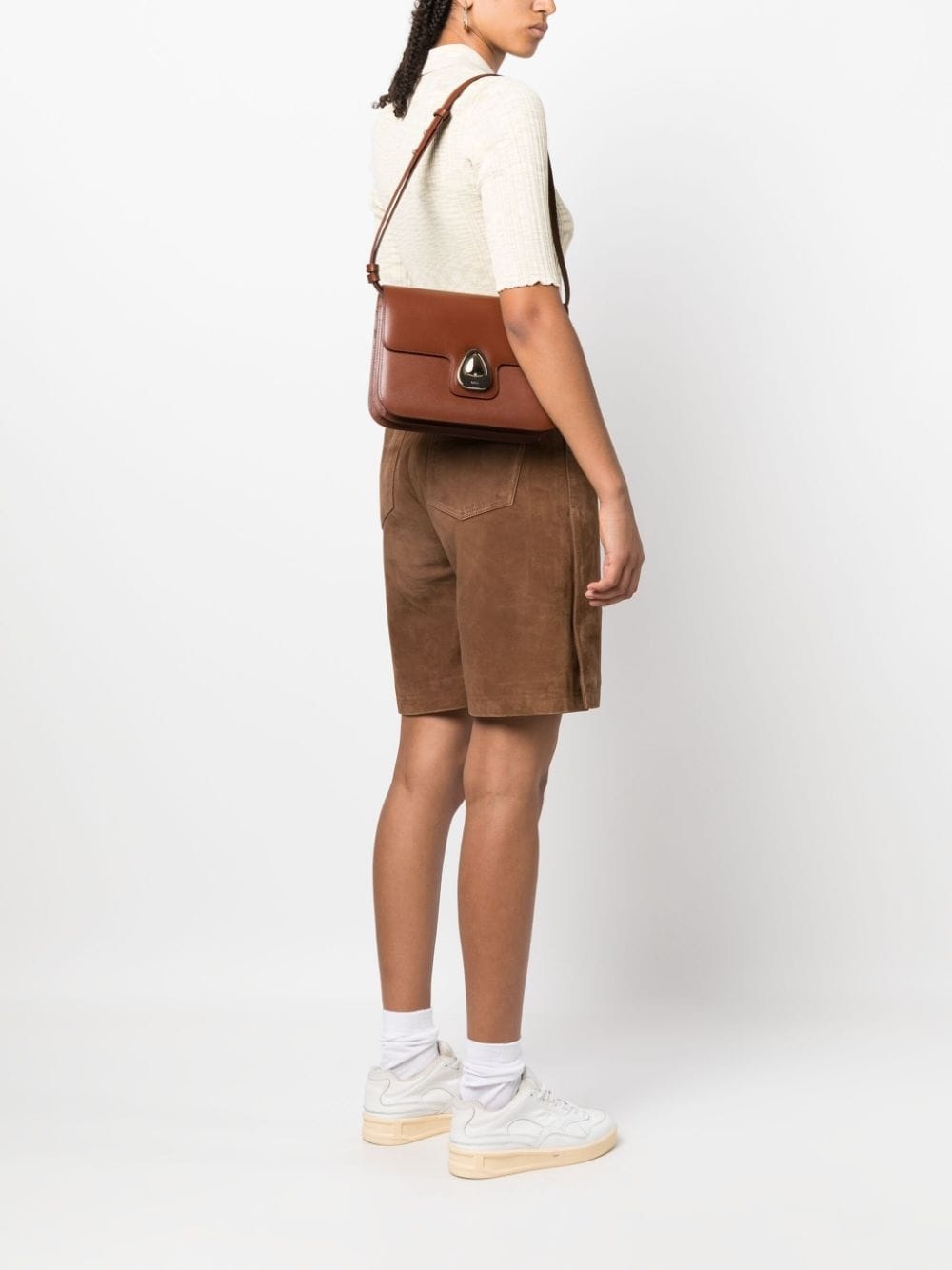logo-plaque tote bag - 2