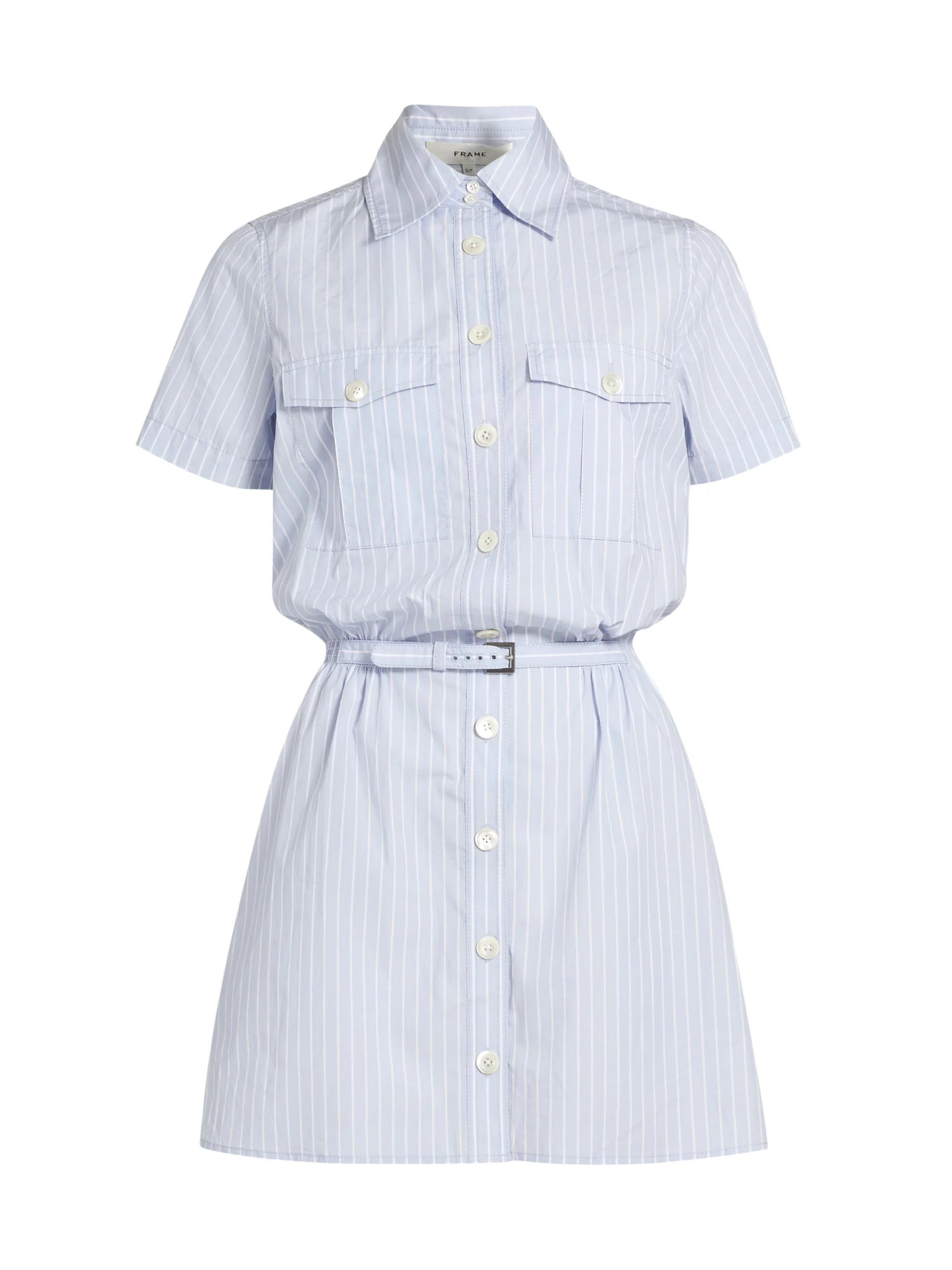 Women's The Striped Safari Dress - Oxford Blue Multi - 1
