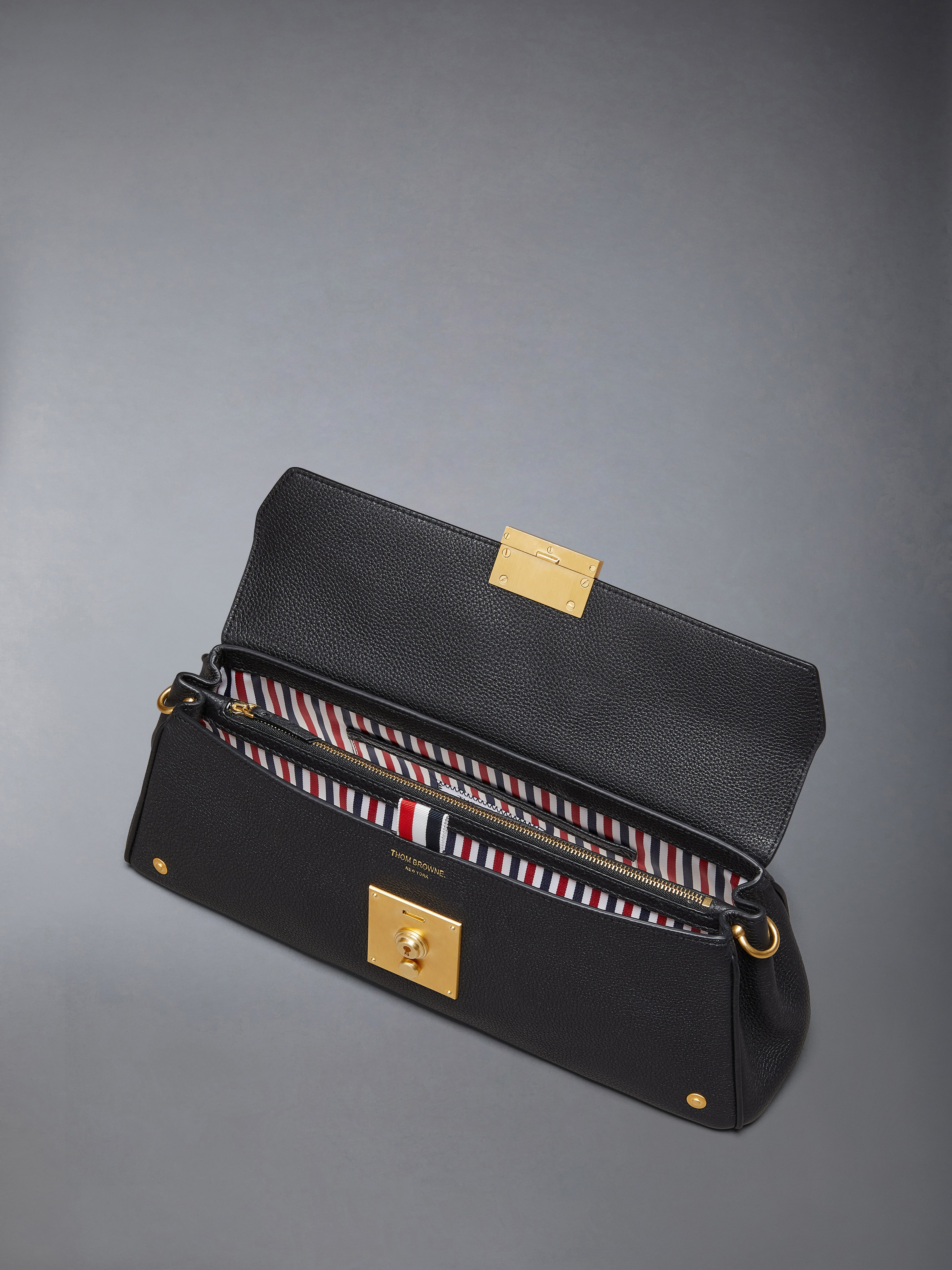Soft Pebble Grain Mrs. Thom Baguette Clutch - 5