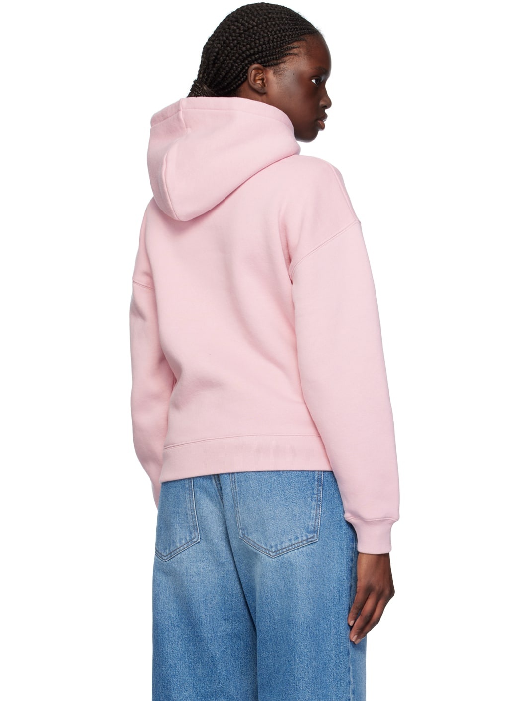 Pink Floating Flower Hoodie - 3