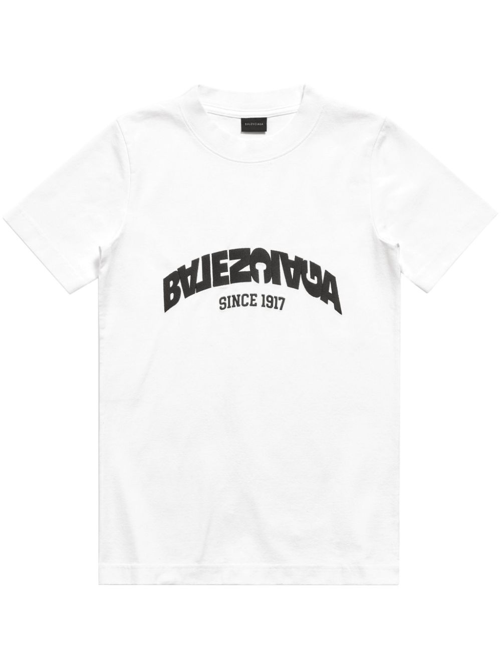【BALENCIAGA】BACK FLIP ロゴ Tシャツ ミディアムフィット BALENCIAGA Back Flip logo T-shirt | REVERSIBLE