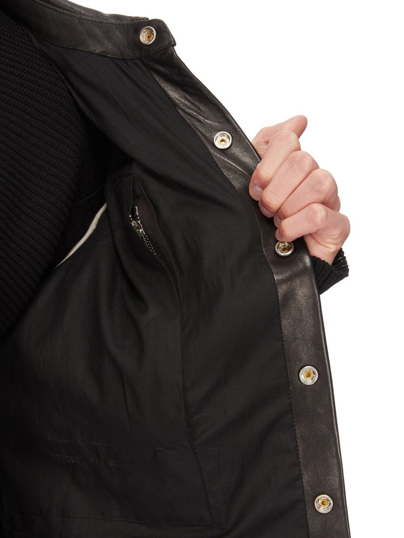 Alice Strobe leather shirt jacket 7