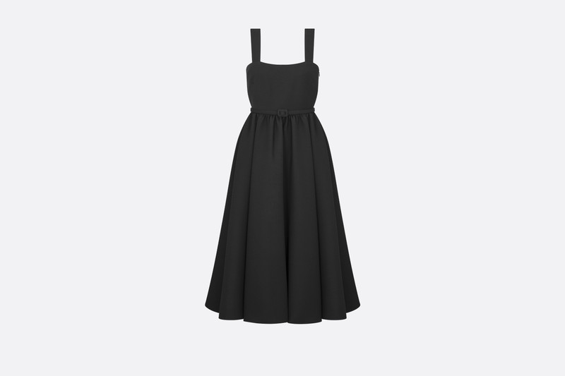 Mid-Length Belted Dress 1