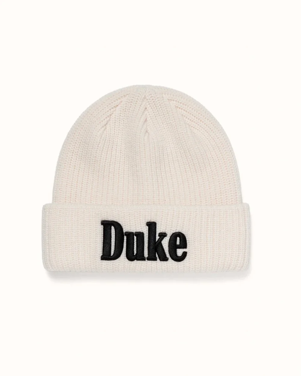 Duke Cream Beanie - 1