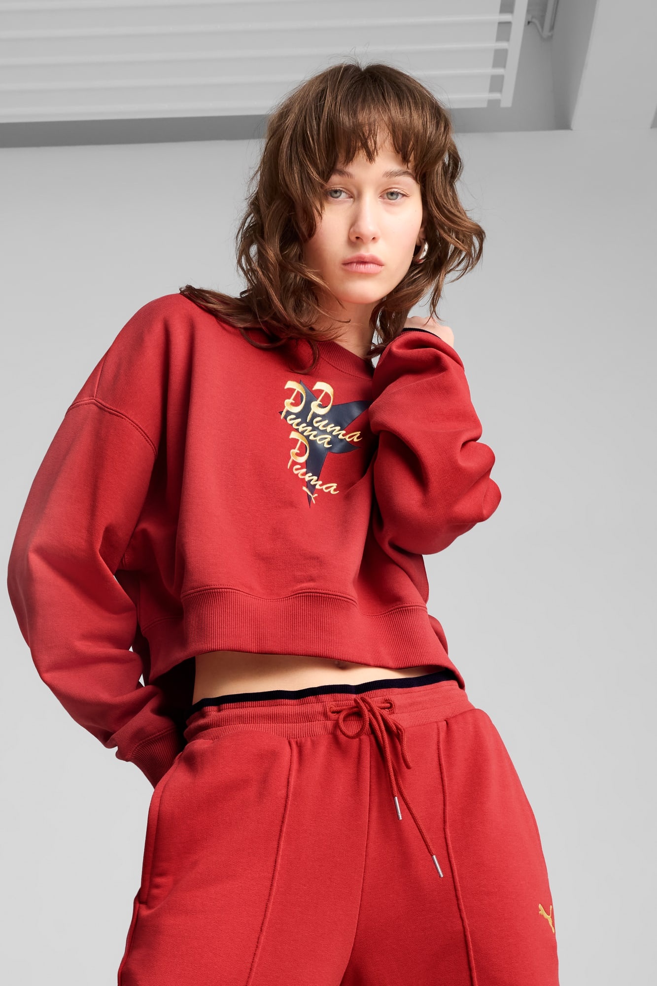 ROAD TO UNITY Women's Oversized Crew Sweatshirt - 3