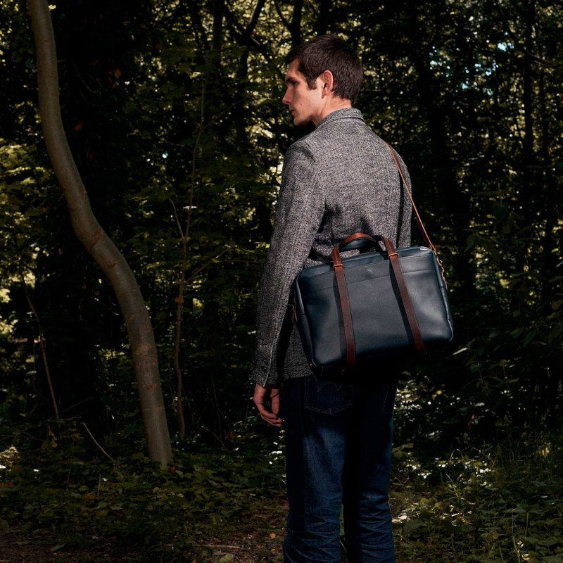 REPORT BUSINESS BAG - NAVY BLUE 8