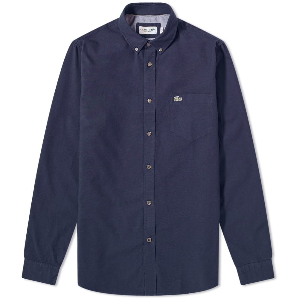 Lacoste Button Down Oxford Shirt - 1