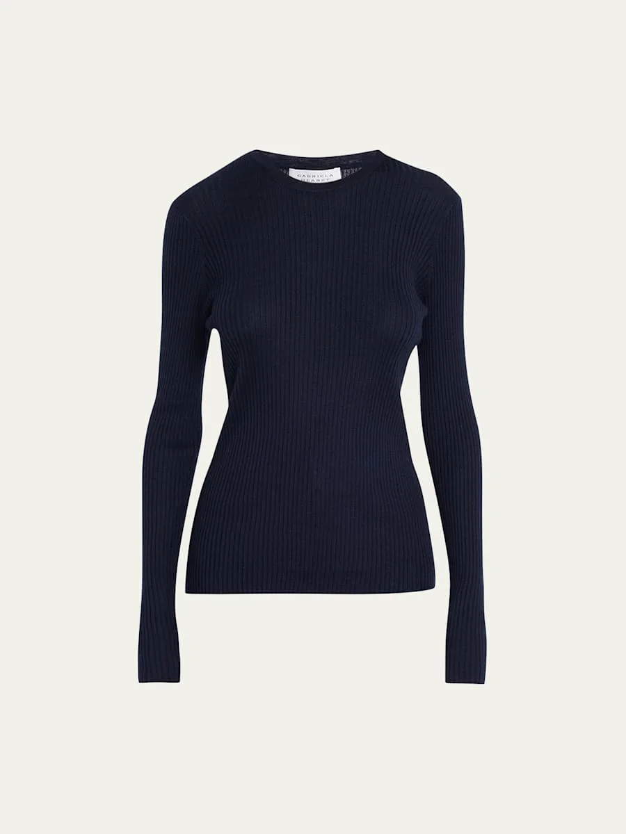 Browning Cashmere Ribbed Top - 1