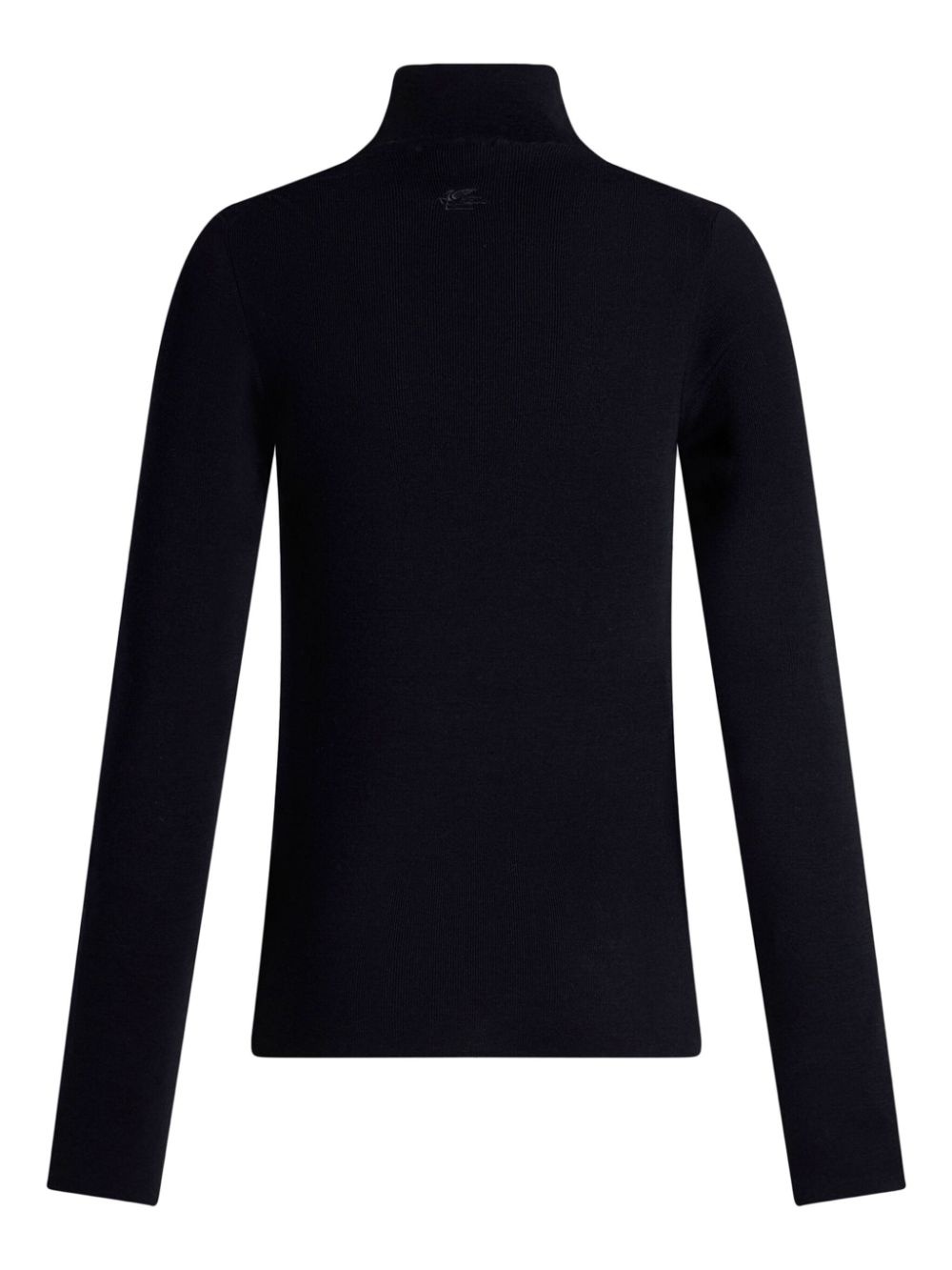 high-neck wool jumper - 7