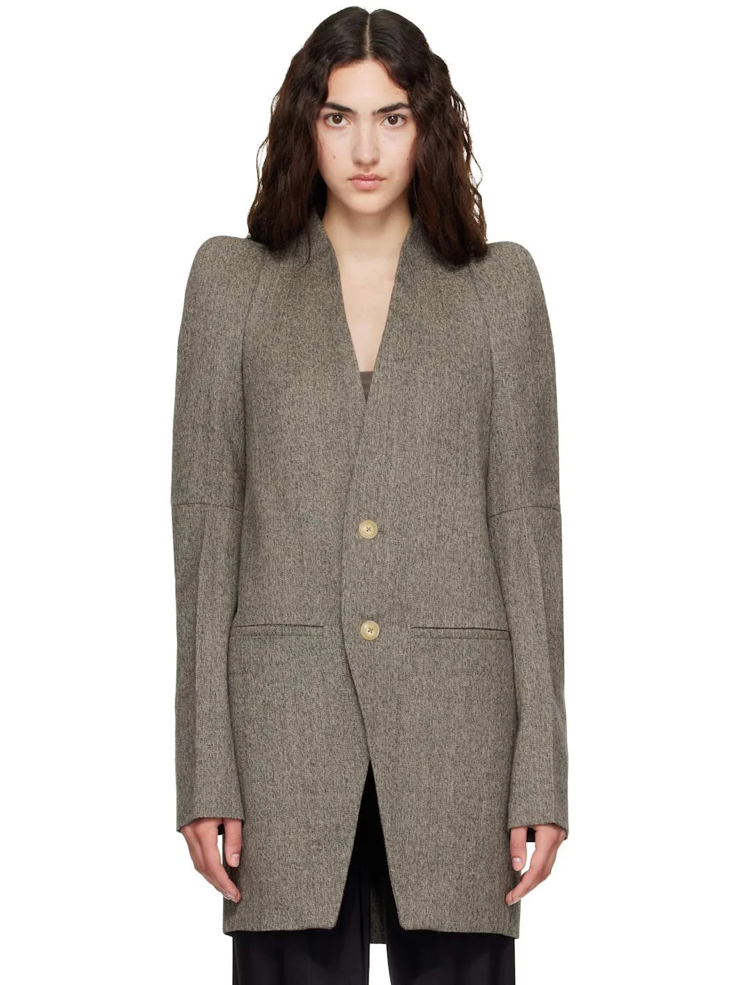 Gray Tower Metro Blazer - 1