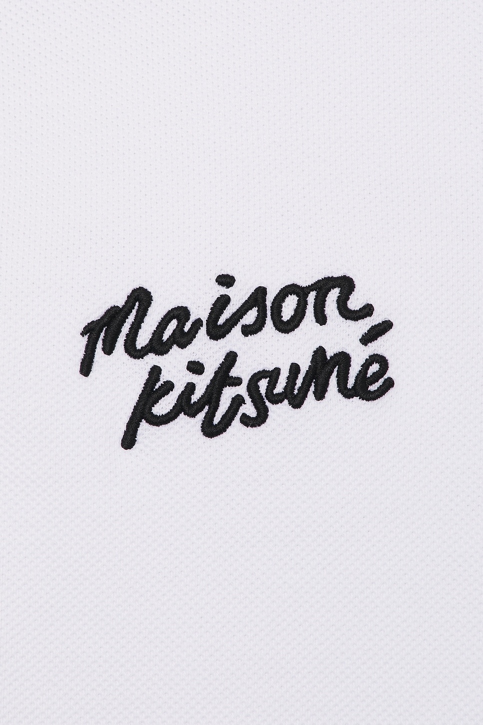 Maison Kitsune Handwriting Comfort Polo - 3