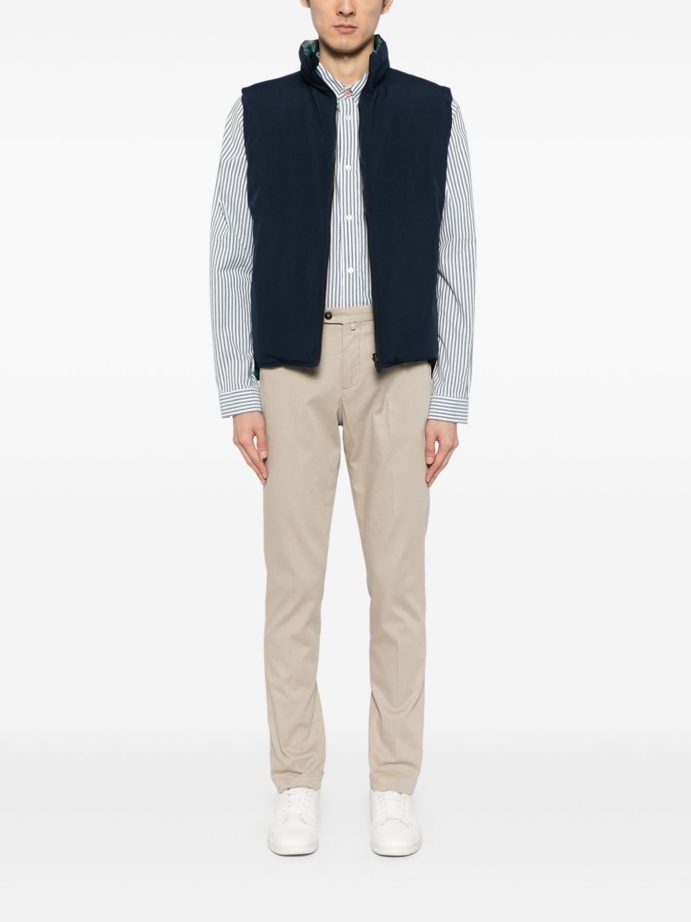 straight-leg chino trousers - 2