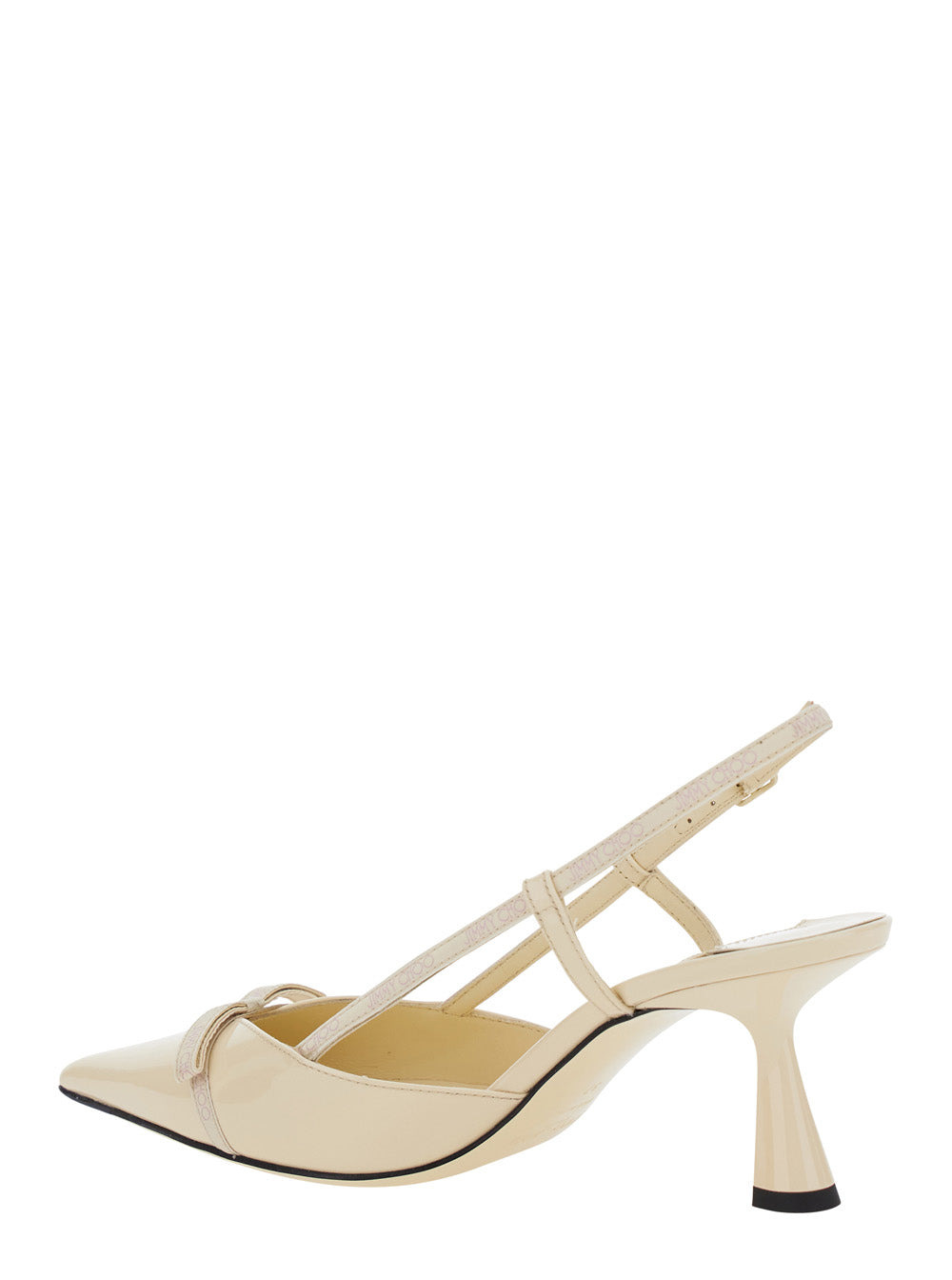 Jimmy Choo Women 'Camila' Pink Slingback Pumps With Medium Heel In Leather Woman - 3