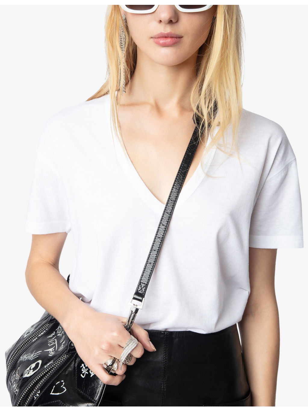 Marta Cotton and Linen-Blend T-Shirt - 5