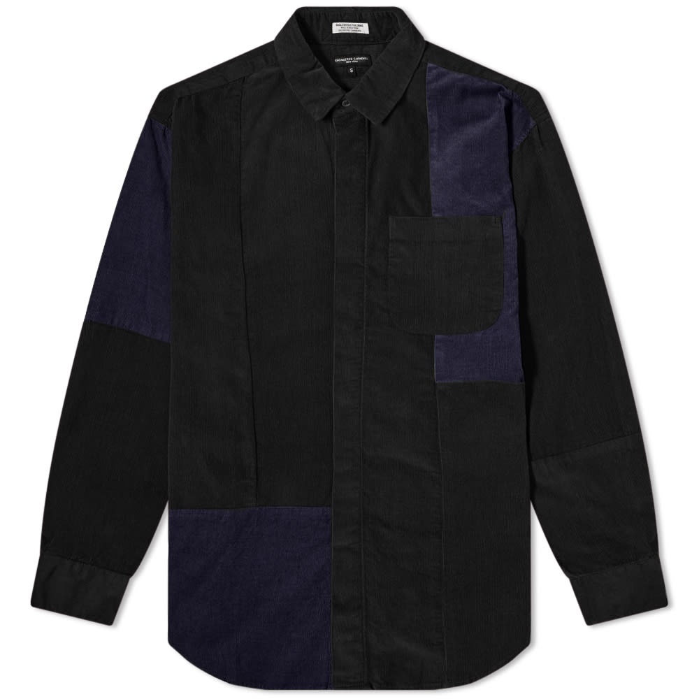 Engineered Garments Cord Patchwork Shirt - 1