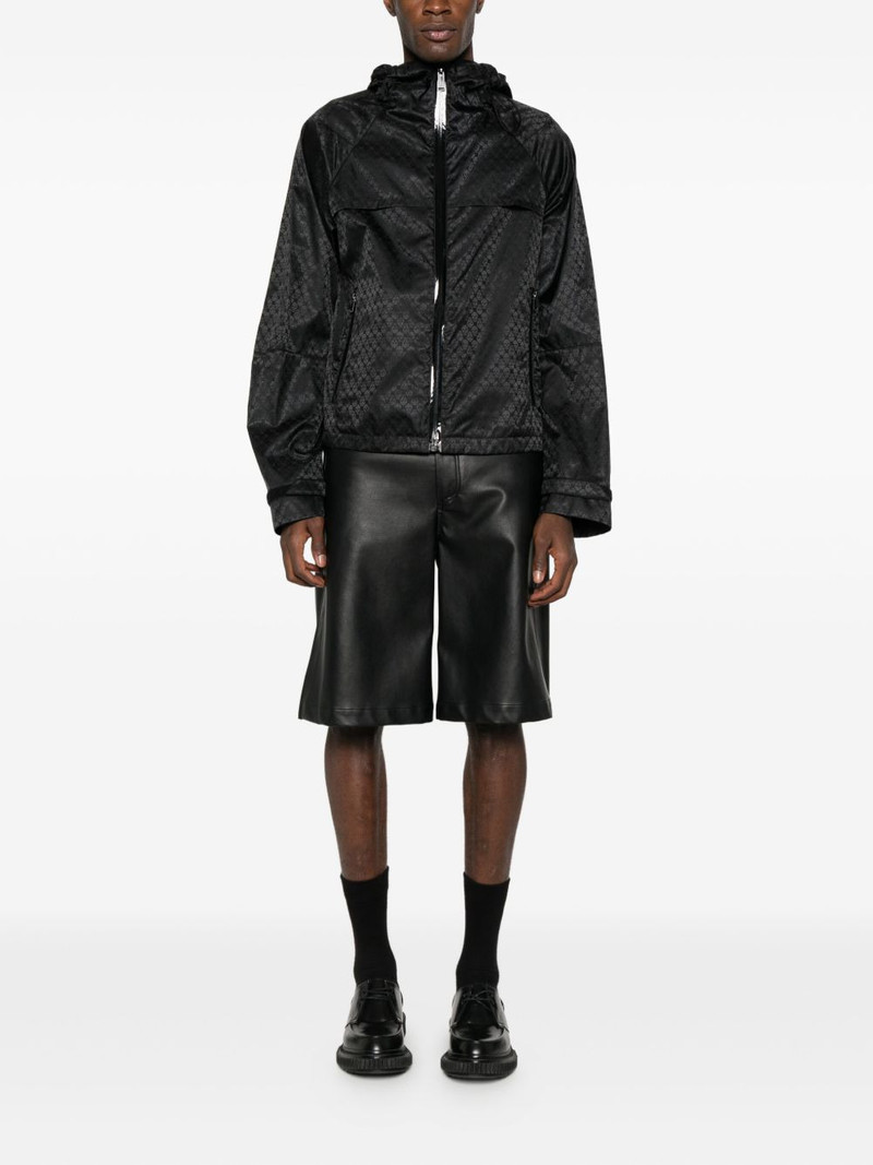 Alexander McQueen zip-up hooded jacket outlook