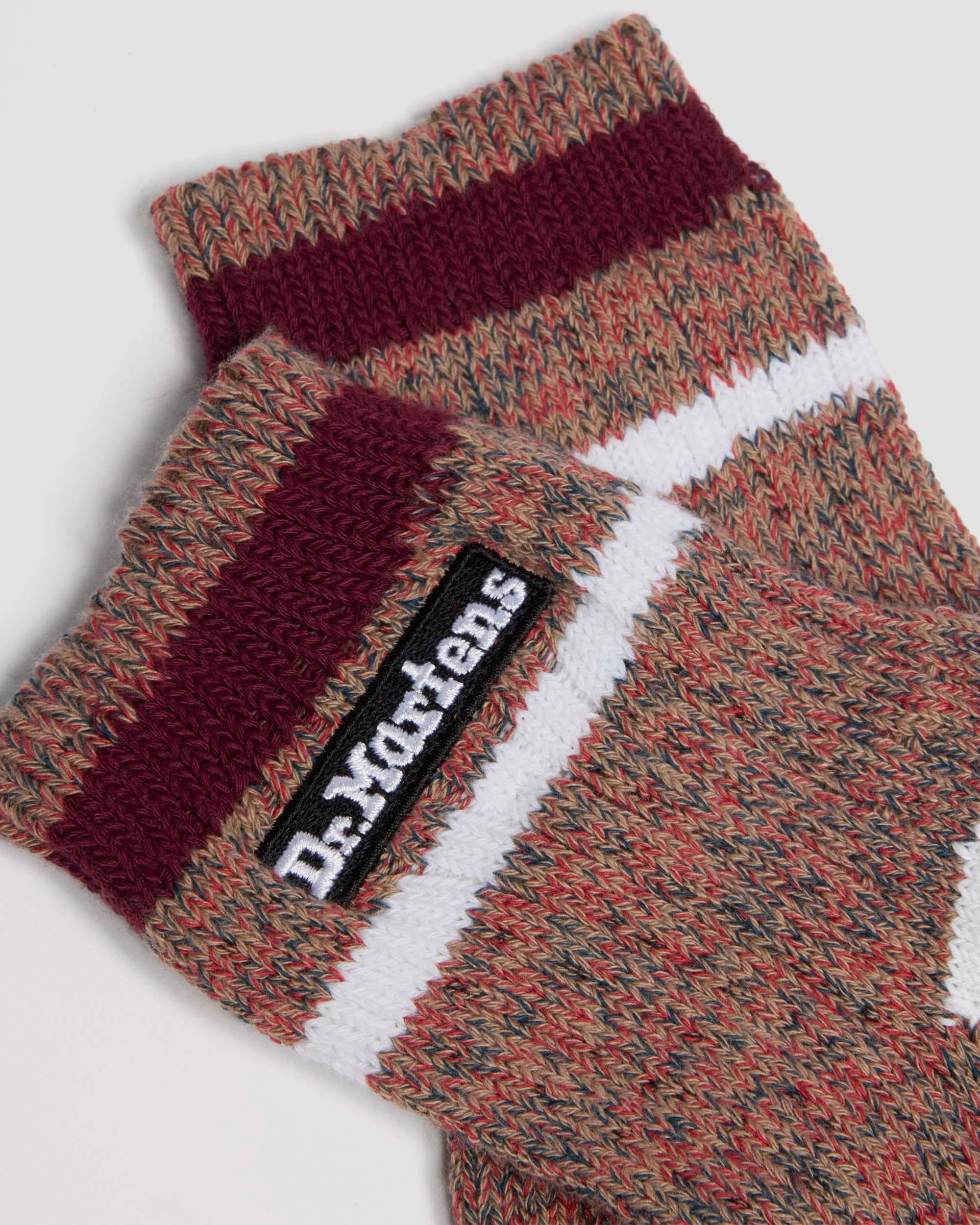 SHORT MARL ORGANIC COTTON BLEND SOCKS - 3